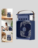 Sessiz Çalışan Turbo Fan Güçlü Hava Akışlı Masa Üstü Vantilatör - Görsel 4