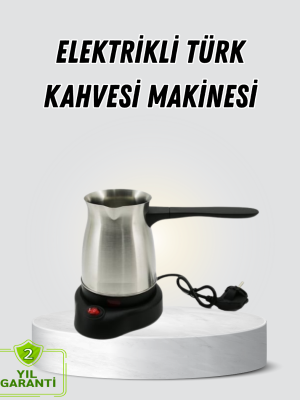 800W Paslanmaz Elektrikli Cezve Gizli Rezistans ve Ergonomik Kulp