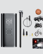 Taşınabilir 80W Kablosuz Lastik Şişirme Pompası Dijital Ekranlı - Görsel 3