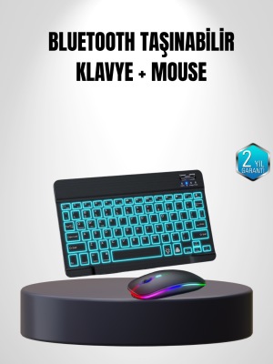 Türkçe Q Klavye RGB Işıklı Ergonomik Tasarımlı