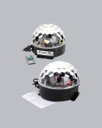 LED Disko Küresi Bluetooth Hoparlörlü Ritimle Senkronize Döner Işıklı - Görsel 4