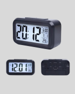 Dijital Masa Saati Sensörlü Aydınlatmalı Alarm ve Sıcaklık Ölçerli - Görsel 5