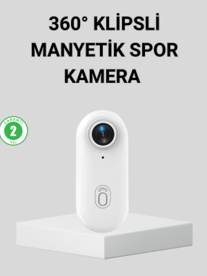 1080P Suya Dayanıklı Aksiyon Spor Kamerası 120° Geniş Açı ve WiFi Destekli