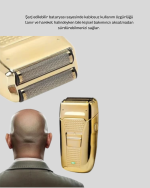 Profesyonel Erkek Tıraş Makinesi Islak Kuru Kullanım ve Şarjlı Sistem - Görsel 4