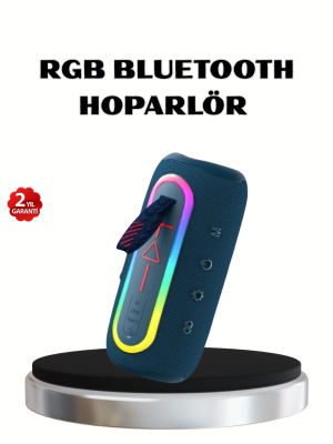 Mini Mavi Bluetooth Hoparlör Şık Görünüm ve Taşınabilir Güçlü Ses