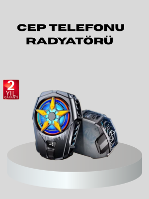 Telefon Soğutucu Radyatör Type-C Bağlantılı 2 Kademeli Dijital Kontrollü