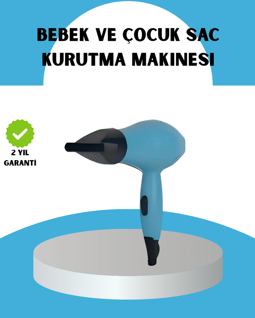 1239525_3-11.png Mini Saç Kurutma Makinesi – Sessiz, Güvenli ve Hafif – Çocuklar İçin Özel Tasarım - Görsel 1