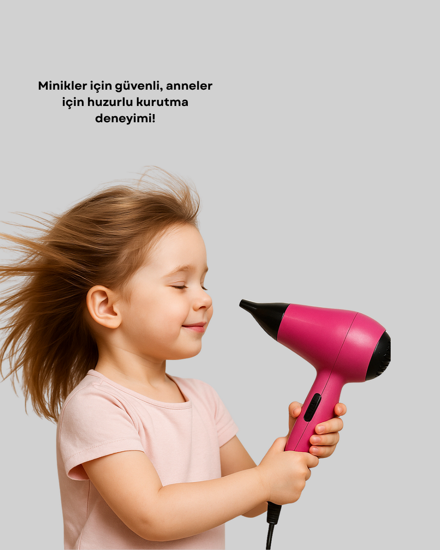 1239525_7-11.png Mini Saç Kurutma Makinesi – Sessiz, Güvenli ve Hafif – Çocuklar İçin Özel Tasarım - Görsel 2