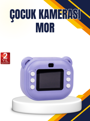 18 Efektli Şipşak Kamera – Oyunlu, Müzik Çalarlı ve Anında Baskı Özellikli