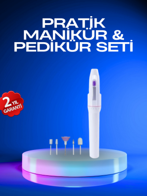 Taşınabilir Profesyonel Elektrikli Tırnak Matkap Seti – Sessiz, Güçlü ve Dayanıklı