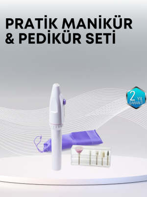 Profesyonel Tırnak Matkap Seti – Ayarlanabilir Hız, Düşük Gürültü ve Kompakt Tasarım