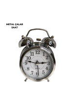 Dekoratif Gümüş Saat