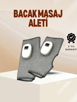 Kablosuz Isıtmalı Baldır Masaj Aleti – 3 Hava Basınçlı, Titreşimli ve Sıcak Kompres Fonksiyonlu