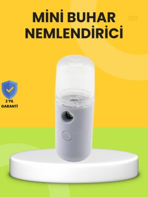 Kablosuz Şarjlı Buharlı Nemlendirici – Enerji Tasarruflu Taşınabilir Cilt Bakım Cihazı