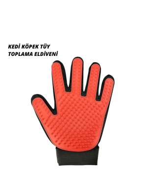 Kedi ve Köpek Tüy Toplama Masaj Eldiveni