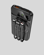 Kablosuz 15W Şarj Destekli 10000 mAh Taşınabilir Powerbank – Hızlı Şarj Özellikli - Görsel 4