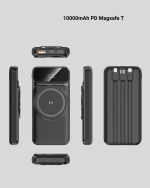 15W Kablosuz Şarj Özellikli 10000 mAh Powerbank –  Type-C Hızlı Şarj - Görsel 2