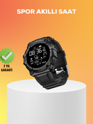 Dijital Spor Saat – Kalp Atışı, Kalori ve Adım Takip Özellikli