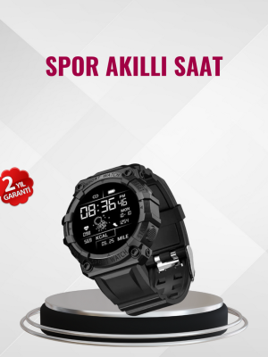 Nabız Ölçerli Akıllı Saat – Adım Sayar ve Kalori Ölçer Özellikli