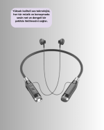 Bluetooth Kablosuz Kulaklık – Gürültü Önleme, Dokunmatik Kontrol, Şarj Kutulu - Görsel 3