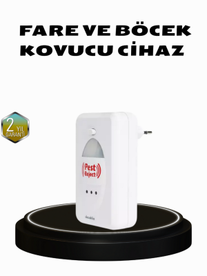Ultrasonik Böcek ve Fare Kovucu – Doğa Dostu, Sessiz ve Etkili Savunma