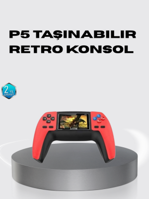 Taşınabilir Retro Oyun Konsolu – 520 Efsane Oyun Tek Cihazda