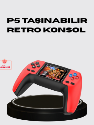 520 Oyunlu Retro Gamepad – Nostaljik Eğlenceyi Her Yere Taşı