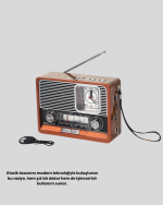 Vintage Radyo – Nostaljik Tasarım ve Modern Teknoloji Bir Arada - Görsel 3