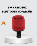 Bluetooth 5.1 Kablosuz Hoparlör – Güçlü Bas, FM Radyo ve Çoklu Giriş Destekli