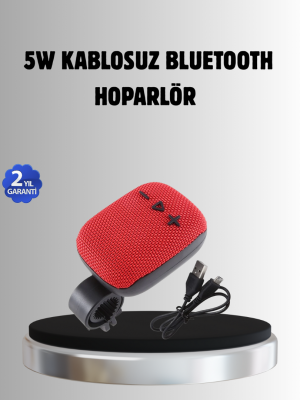 Taşınabilir Bluetooth Hoparlör – 5W Güçlü Ses, TWS ve FM Radyo Özellikli