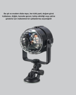 Müzik Ritmine Duyarlı Renkli Disko Topu – 7 Modlu Işıklı Parti Lambası - Görsel 5