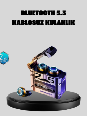 Bluetooth 5.3 Kablosuz Kulaklık – Ultra HD Ses Kalitesi, Gürültü Engelleme