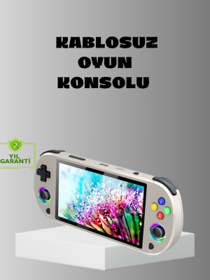 HD Çıkış Destekli Taşınabilir Oyun Konsolu – 5 İnç IPS Ekran, RGB Işıklı