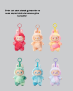 Dekoratif Yumuşak Labubu Peluş Figür – Koleksiyonluk ve Çocuklara Uygun Hediye 20 cm - Görsel 3