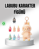 Labubu Peluş Oyuncak – Koleksiyonluk Yumuşak Dekoratif Figür 20 cm