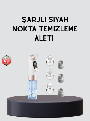 3 Kademeli Vakumlu Gözenek Temizleme Cihazı – Cilt Yenileyici Masaj ve Derin Temizlik