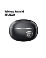 YXG10 SİYAH BLUETOOTH KULAKLIK