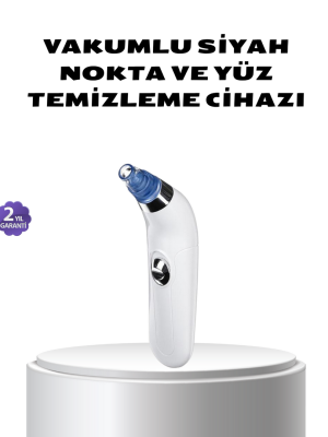 Vakumlu Siyah Nokta Temizleme Cihazı – 5 Kademe Güç ve 4 Başlıklı Derin Cilt Bakımı