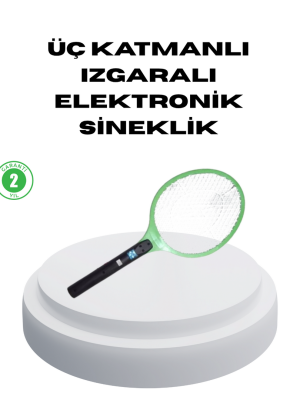 Pil ile Çalışan Elektronik Sinek Öldürücü – Çocuk ve Evcil Hayvan Dostu Tasarım