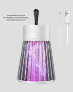 2000 mAh Şarjlı Sivrisinek Kovucu Lamba – Kimyasalsız, Güvenli ve Taşınabilir - Görsel 2