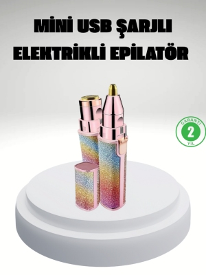 Şarjlı Mini Yüz ve Kaş Epilatörü – Ağrısız ve Hassas Temizlik