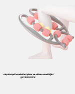 Taşınabilir 3D Masaj Rulosu – Kas Rahatlatıcı ve Yağ Azaltıcı Masaj Cihazı - Görsel 3