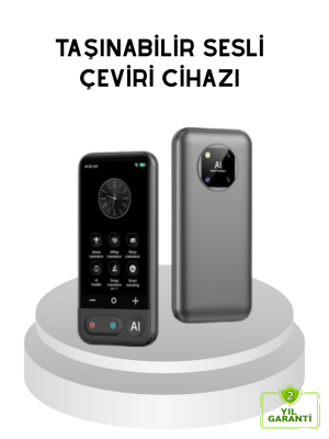 Taşınabilir Akıllı Tercüme Cihazı – Gerçek Zamanlı Ses ve Metin Çevirisi
