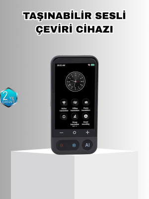 Akıllı Taşınabilir Tercüman – 17 Çevrimdışı, 139 Çevrimiçi Dil Desteği