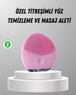 Cilt Dostu Silikon Yüz Masaj Aleti – Hafif, Dayanıklı ve Su Geçirmez Tasarım