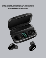 TWS A10s Bluetooth 5.0 Kulaklık Powerbank Şarj Kutulu Mini Tasarım - Görsel 5