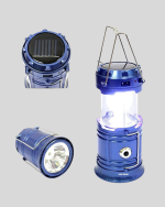 Solar Kamp Lambası Kızak Sistemli Şarjlı Taşınabilir Doğa Yürüyüşü Işığı - Görsel 4