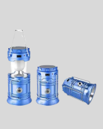 Güneş Enerjili Kamp Lambası Şarjlı Taşınabilir Kompakt Açık Hava Işığı - Görsel 2