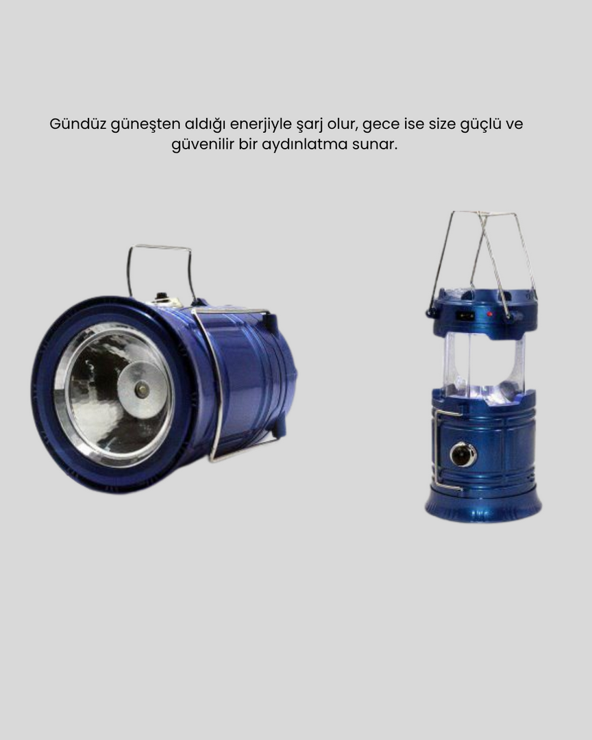 1240827_7-125.png Güneş Enerjili Kamp Lambası Şarjlı Taşınabilir Kompakt Açık Hava Işığı - Görsel 5