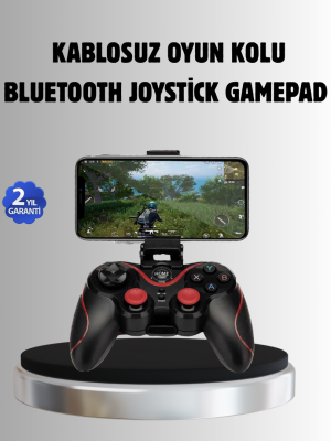 Bluetooth Kablosuz Gamepad TV PC Telefon Uyumluluğu Kolay Bağlantılı